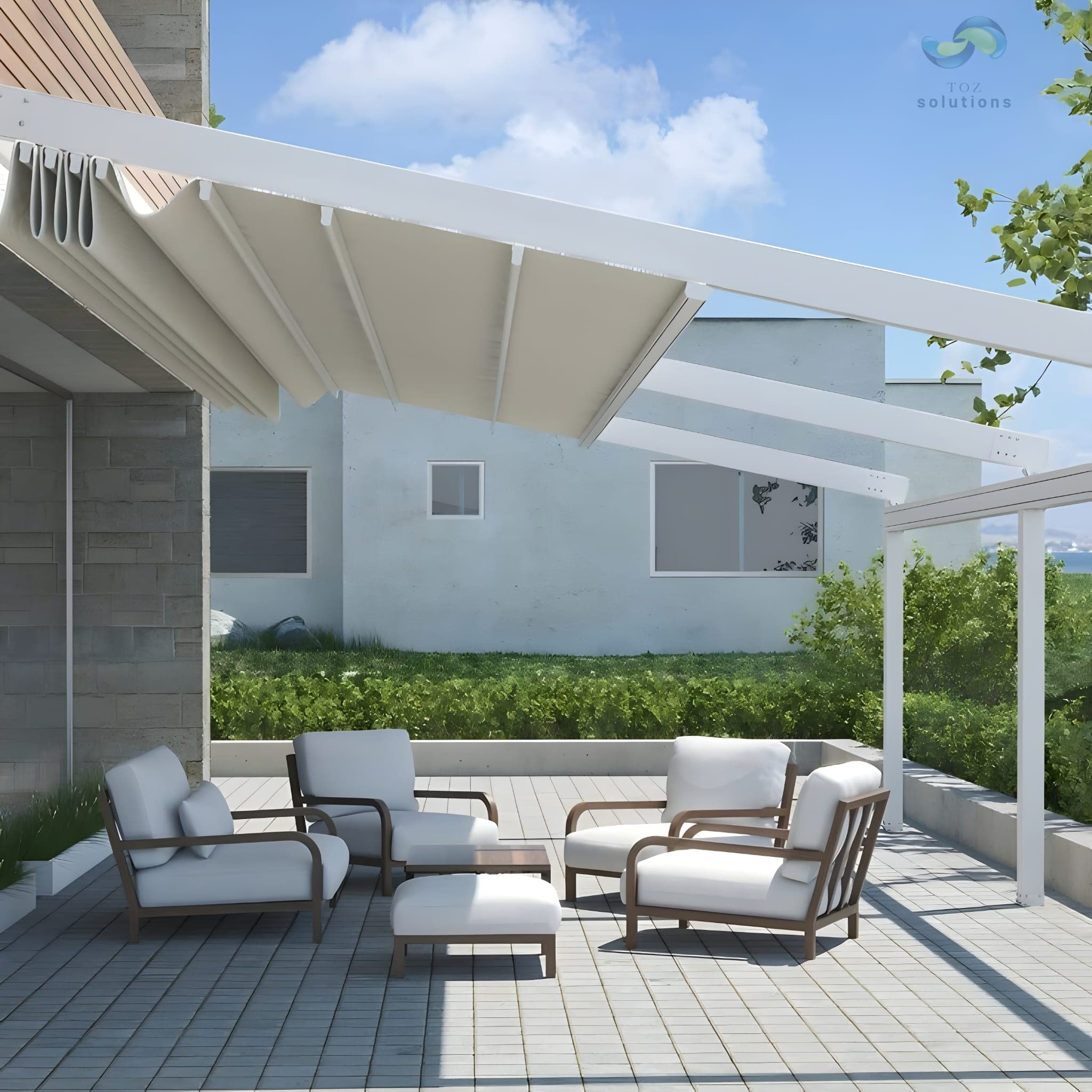 Pergola RollingRoof BioClimatic Temizlik